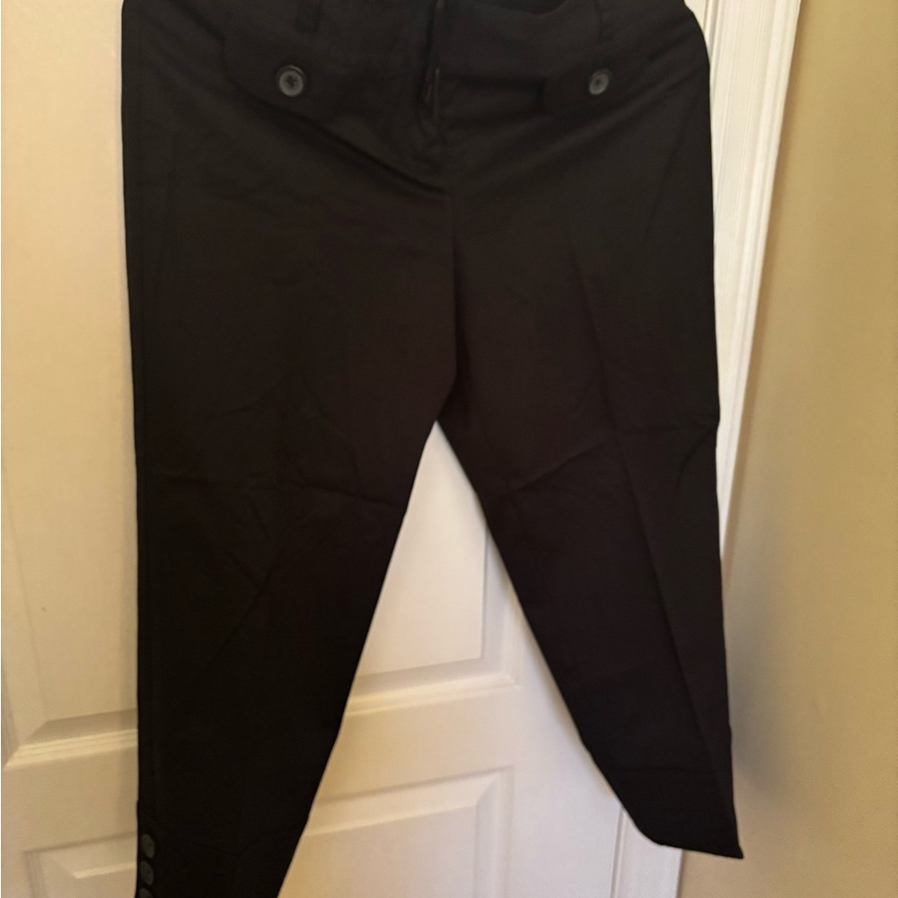Ann Taylor LOFT Navy Blue Capri Pants (Marisa), Like New